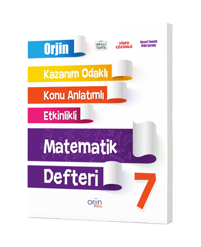 ORJİN 7. SINIF MATEMATİK DEFTER