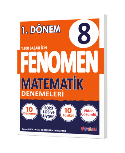 FENOMEN 8 MATEMATİK 1.DÖNEM DENEMELER 10 DENEME