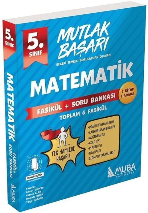 MUBA YAYINLARI 5.SINIF MATEMATİK SORU BANKASI