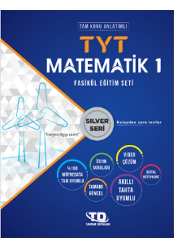 TANDEM YAYINLARI SİLVER TYT MATEMATİK 1 FASİKÜL EĞİTİM SETİ