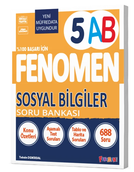 FENOMEN 5. SINIF SOSYAL AB SORU BANKASI