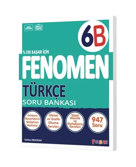 FENOMEN 6. SINIF TÜRKÇE B SORU BANKASI