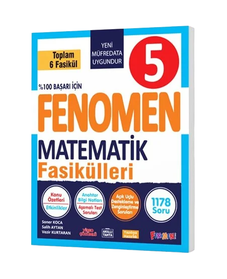 FENOMEN 5. SINIF MATEMATİK FASİKÜL SET