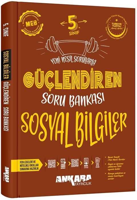 ANKARA 5. SINIF GÜÇLENDİREN SOSYAL BİLGİLER SORU BANKASI