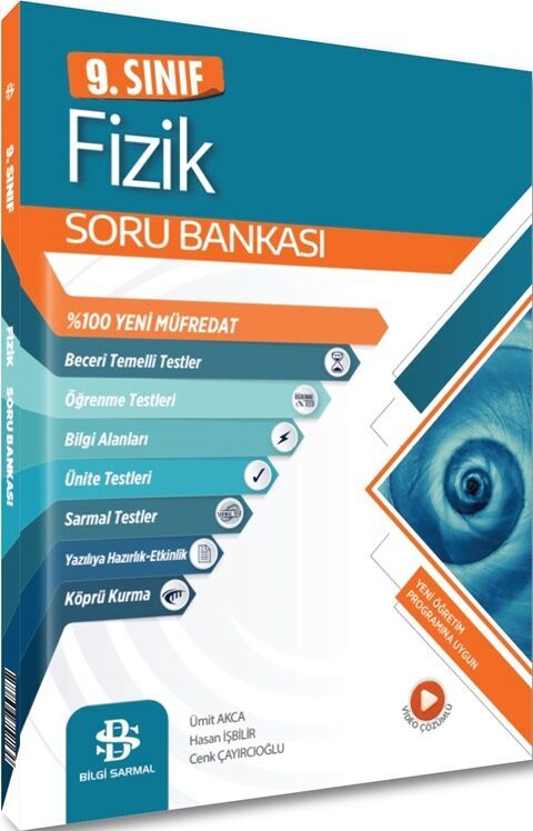 BİLGİ SARMAL YAYINLARI 9.SINIF FİZİK SORU BANKASI