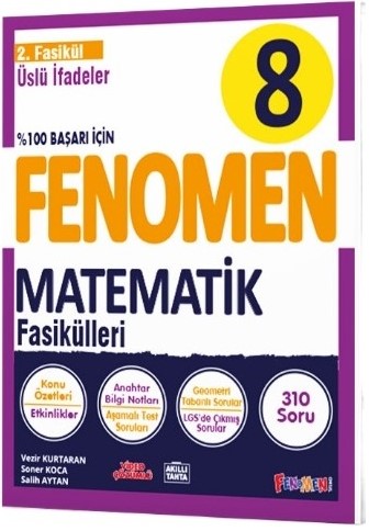 FENOMEN 8.SINIF MATEMATİK 2. FASİKÜL ÜSLÜ İFADELER