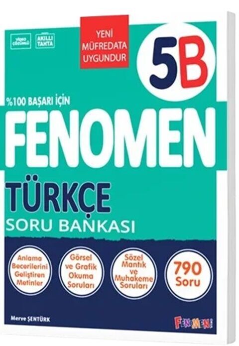 FENOMEN 5 B TÜRKÇE SORU BANKASI