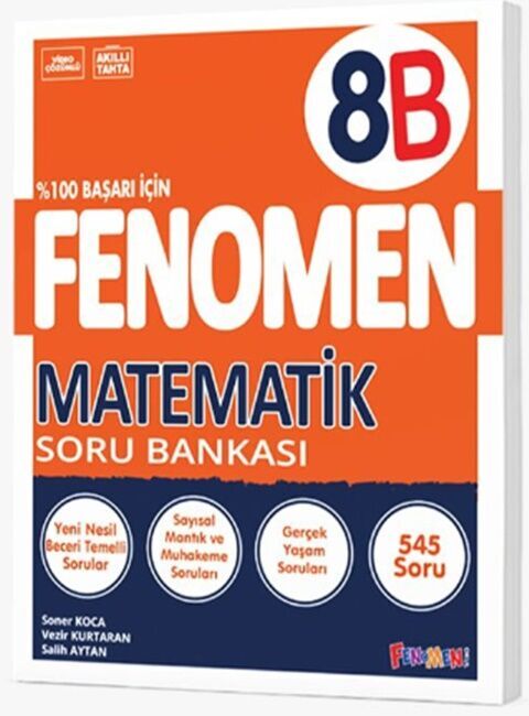 FENOMEN 8.SINIF MATEMATİK B SORU BANKASI