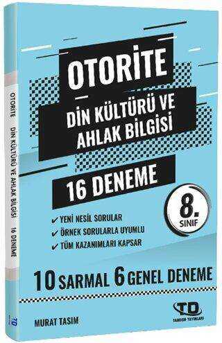 Tandem Yayınları LGS Din Kültürü ve Ahlak Bilgisi 8. Sınıf 16 Deneme Otorite