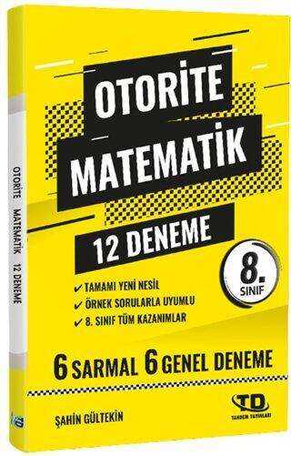 Tandem Yayınları LGS Matematik 8. Sınıf 12 Deneme Otorite